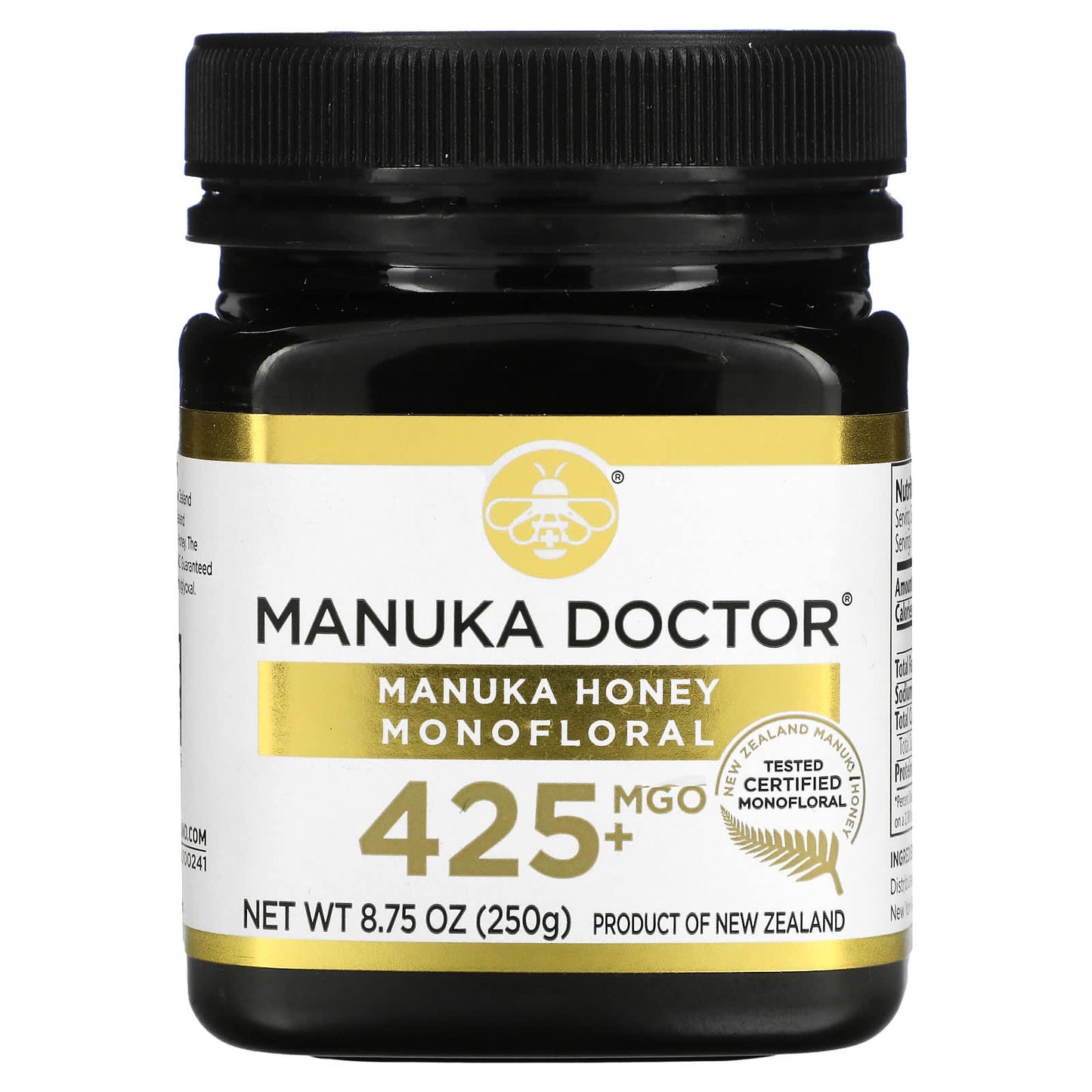 Manuka Doctor-Manuka Honey Monofloral-MGO 425+-8.75 oz (250 g)