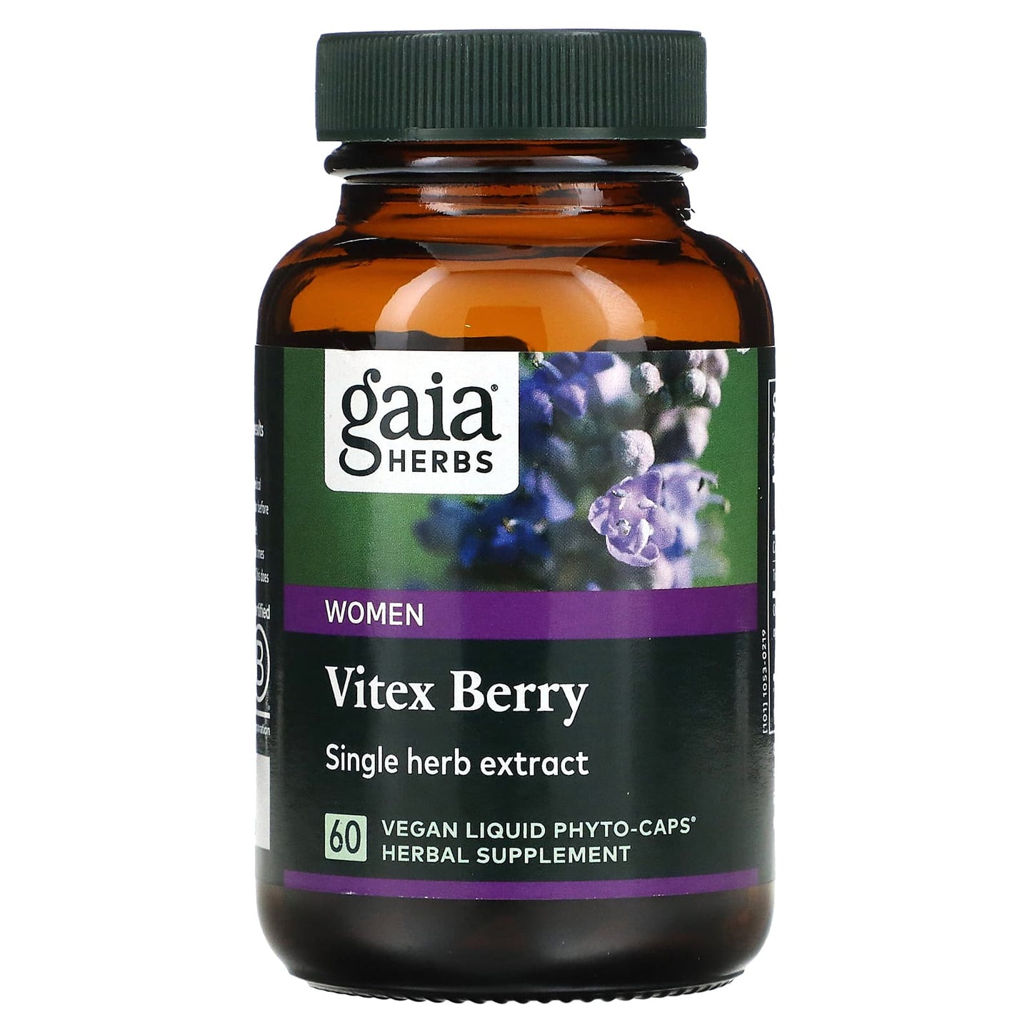 Gaia Herbs, Vitex Berry for Women, 60 Vegan Liquid Phyto-Caps