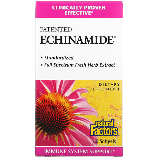 Natural Factors-Patented Echinamide-60 Softgels