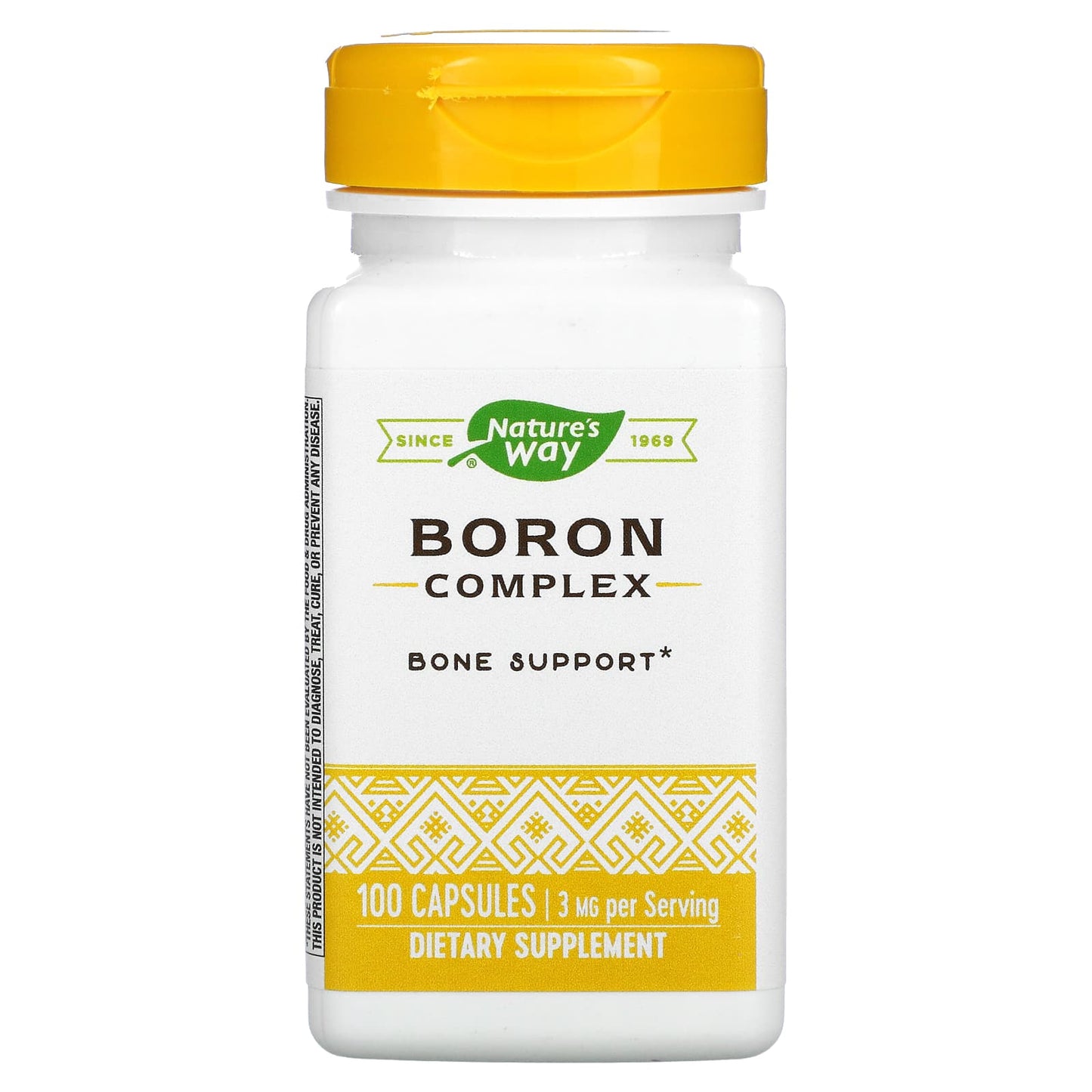 Nature's Way-Boron Complex-3 mg-100 Capsules