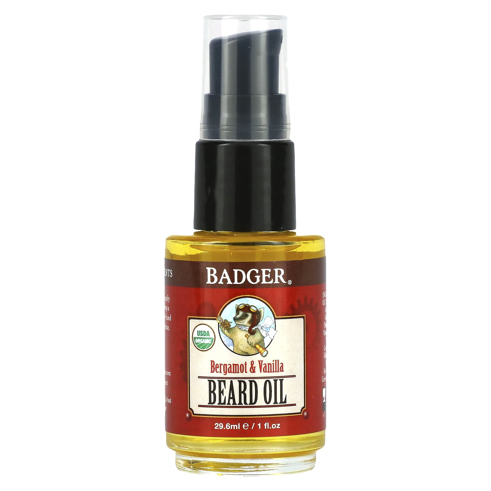 Badger Company-Navigator Class-Beard Oil-Bergamot & Vanilla-1 fl oz (29.6 ml)