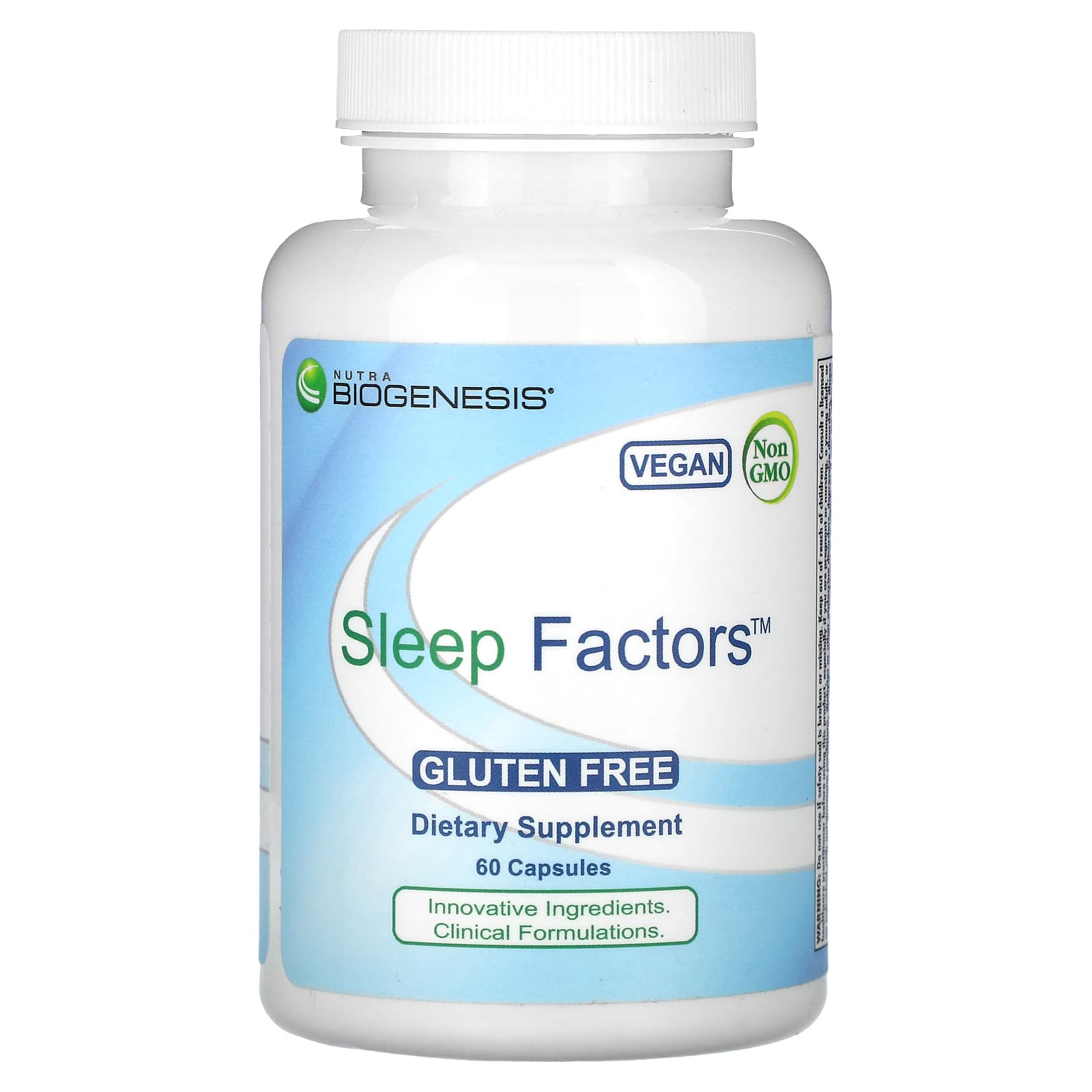 Nutra BioGenesis-Sleep Factors-60 Capsules