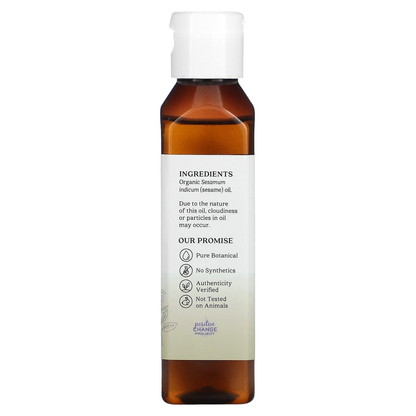 Aura Cacia, Organic Skin Care Oil, Sesame, 4 fl oz (118  ml)