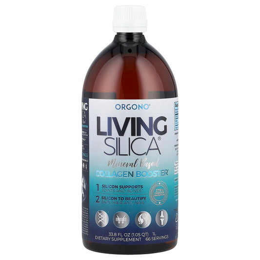 Silicium Laboratories-Orgono Living Silica-Collagen Booster-33.8 fl oz (1 L)