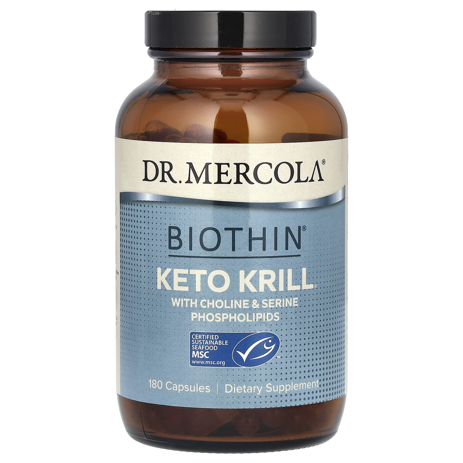 Dr. Mercola-Biothin-Keto Krill-180 Capsules