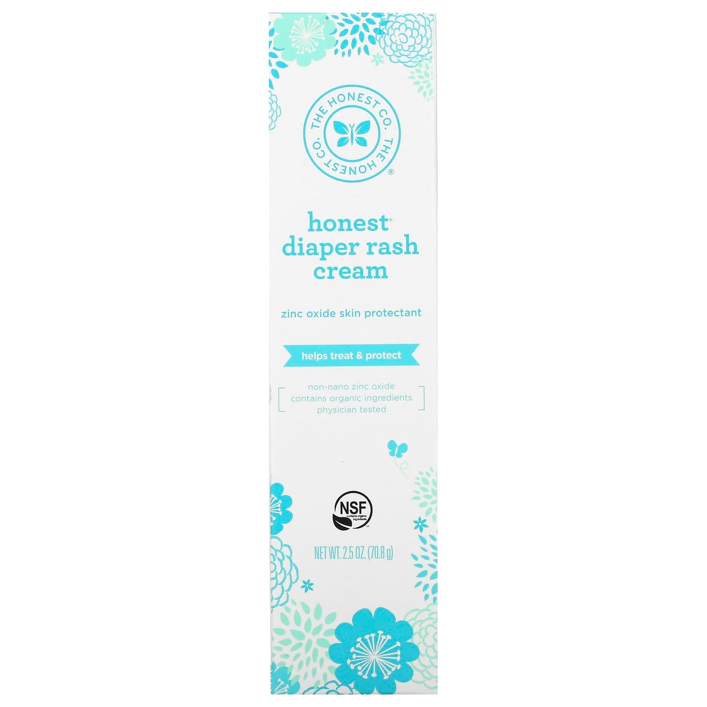 The Honest Company, Diaper Rash Cream, 2.5 oz (70.8 g)