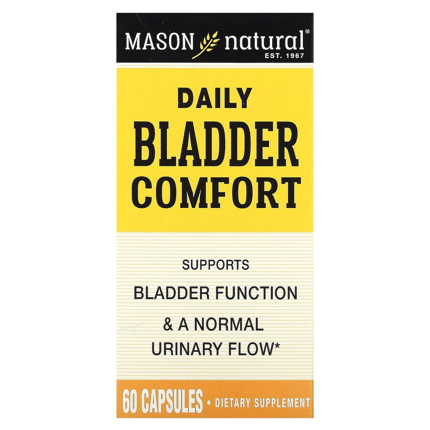 Mason Natural-Daily Bladder Comfort-60 Capsules