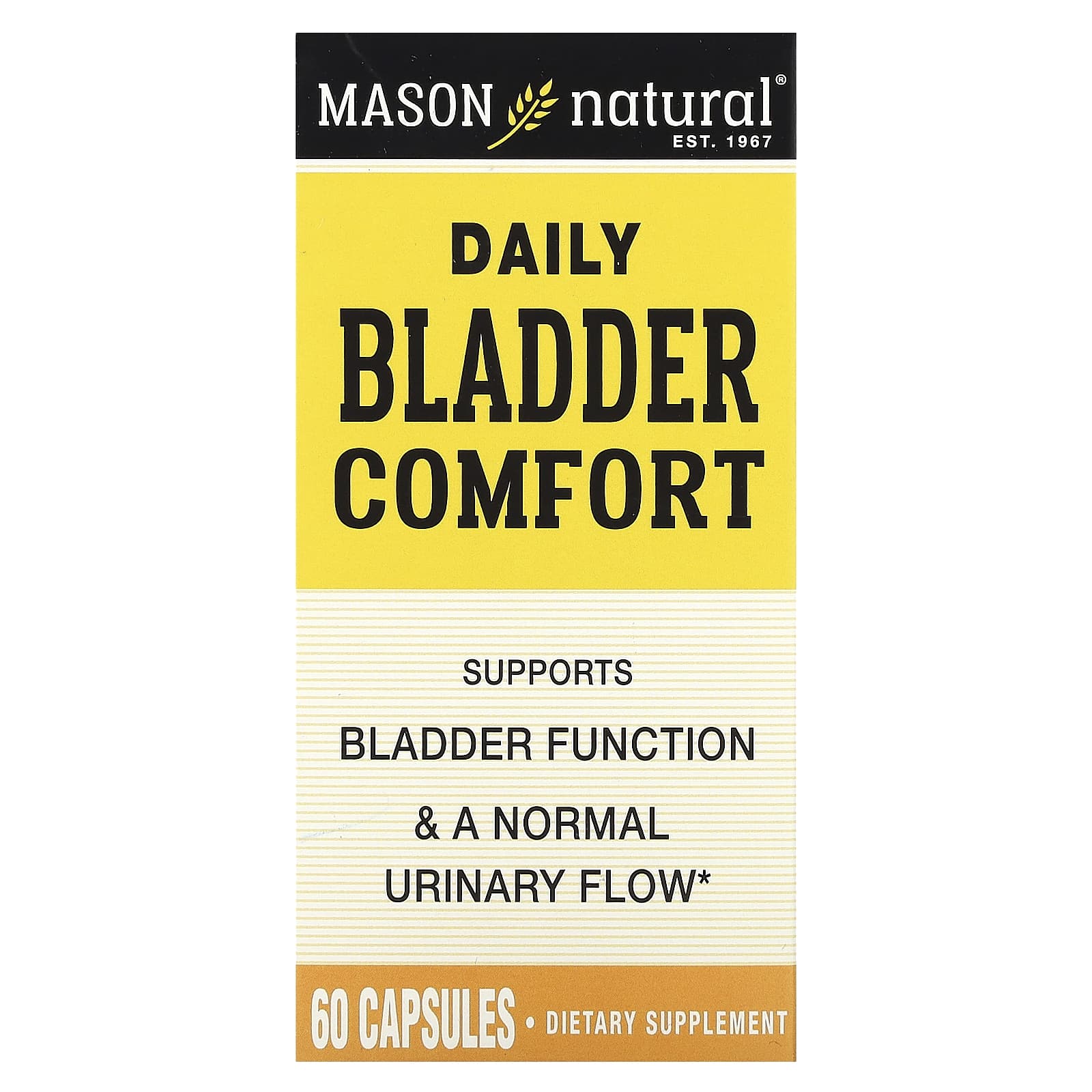 Mason Natural-Daily Bladder Comfort-60 Capsules