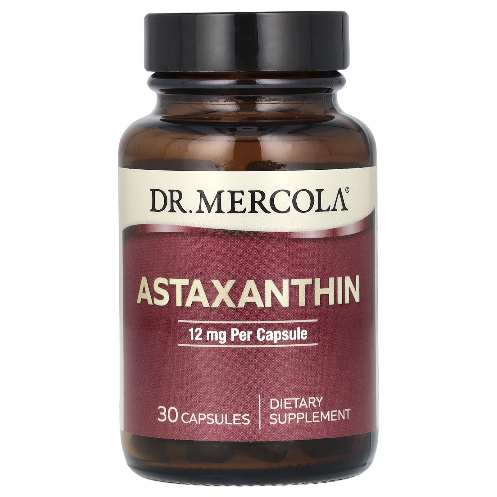 Dr. Mercola-Astaxanthin-12 mg-30 Capsules