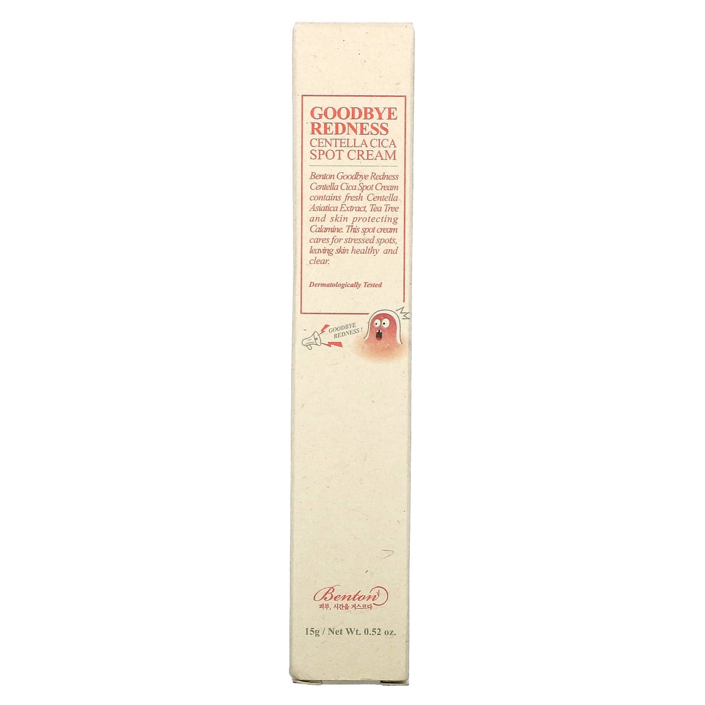 Benton, Goodbye Redness Centella Cica Spot Cream, 0.52 oz (15 g)