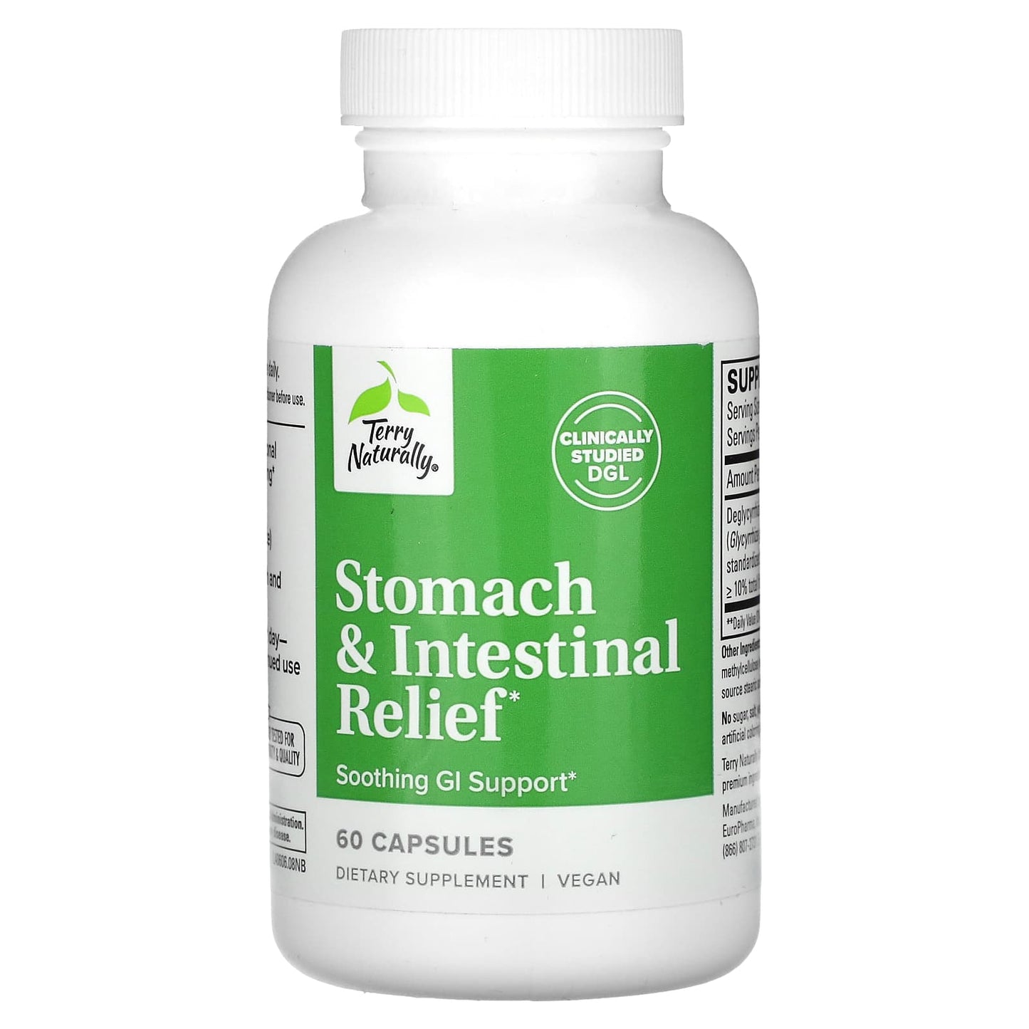 Terry Naturally-Stomach & Intestinal Relief-60 Capsules