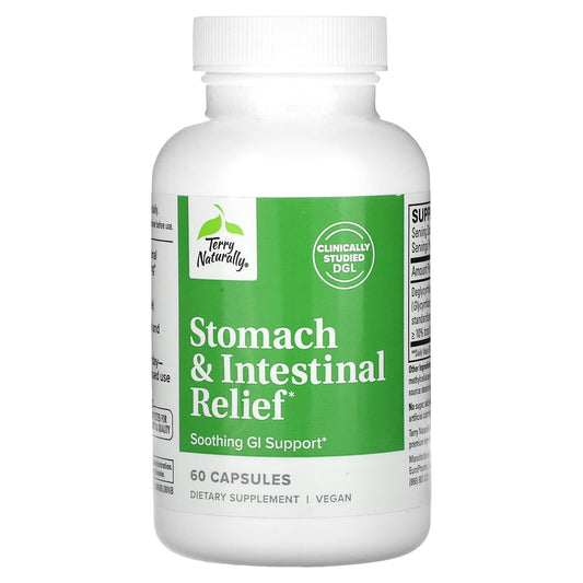 Terry Naturally-Stomach & Intestinal Relief-60 Capsules