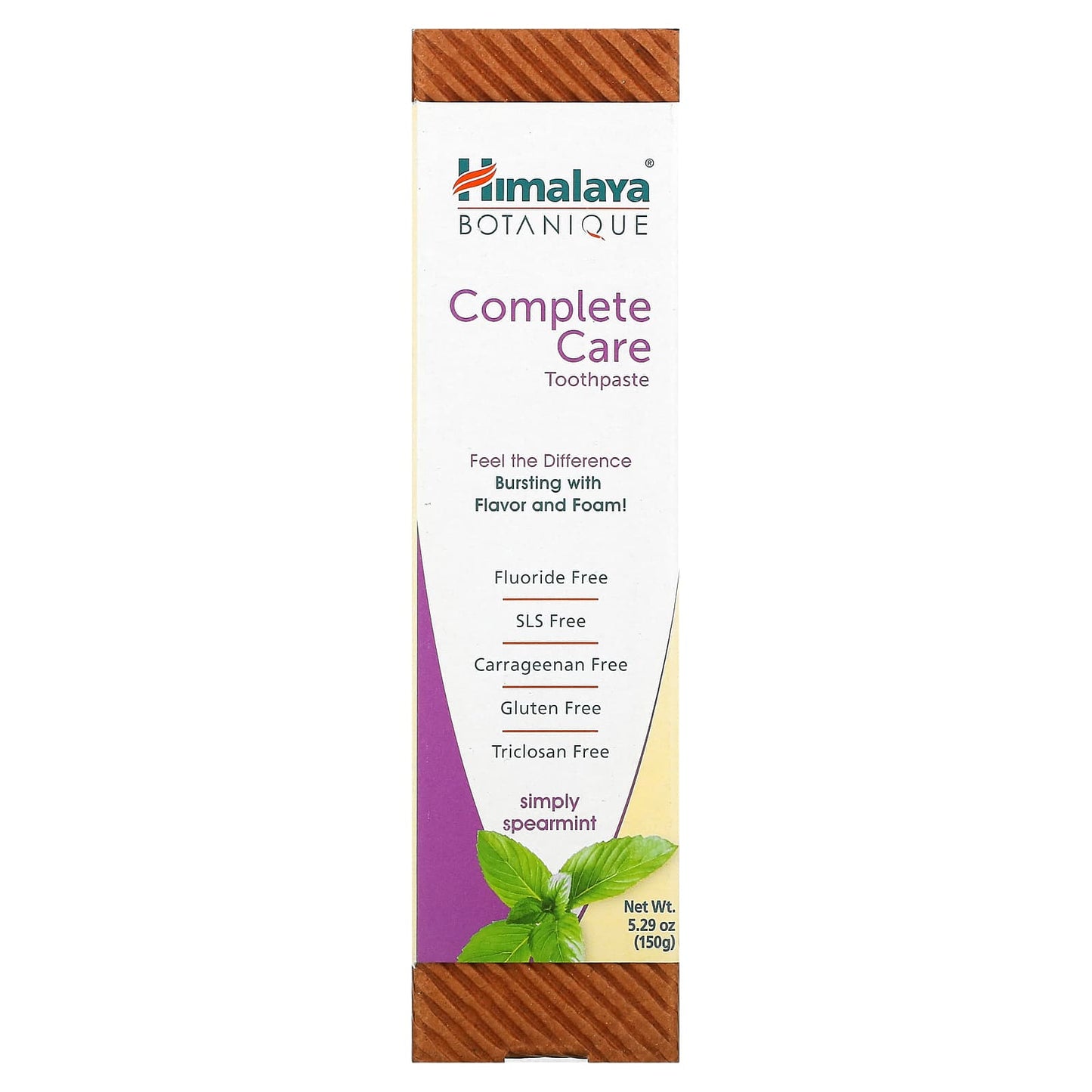 Himalaya, Botanique, Complete Care Toothpaste, Simply Spearmint, 5.29 oz (150 g)