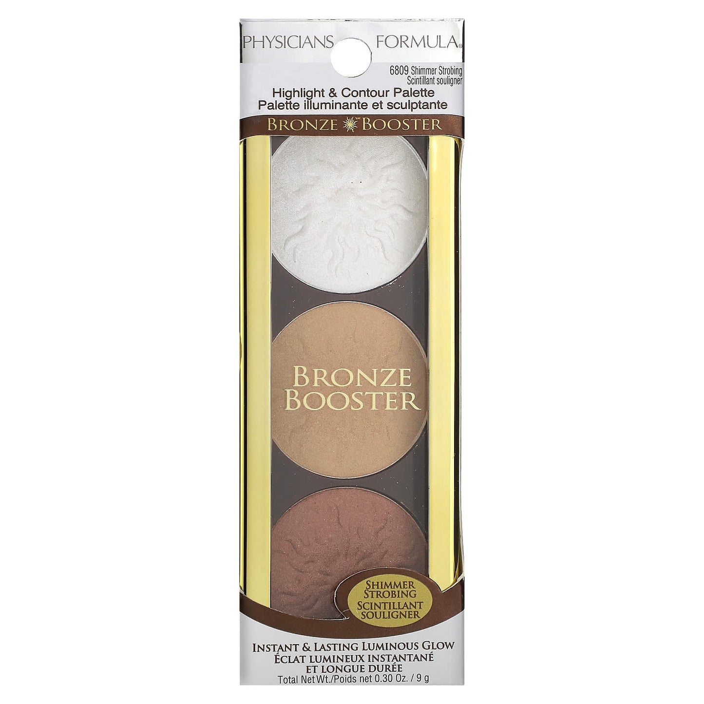 Physicians Formula, Highlight & Contour Palette, Bronze Booster, Shimmer Strobing, 0.30 oz (9 g)