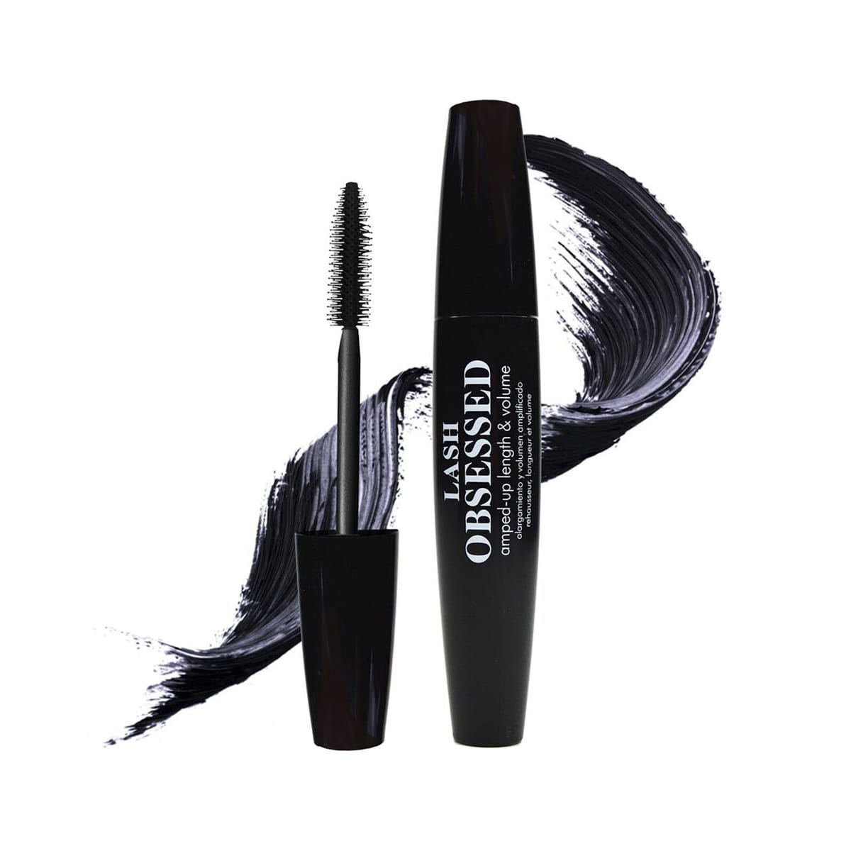 Palladio, Lash Obsessed, Length & Volume Mascara, Black, 0.41 fl oz (12 ml)