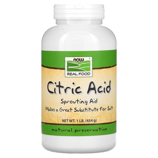 NOW Foods-Citric Acid-1 lb (454 g)