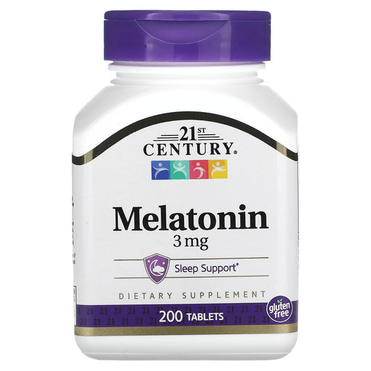 21st Century-Melatonin-3 mg-200 Tablets