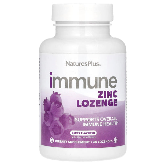 NaturesPlus-Immune Zinc Lozenge-Berry-60 Lozenges