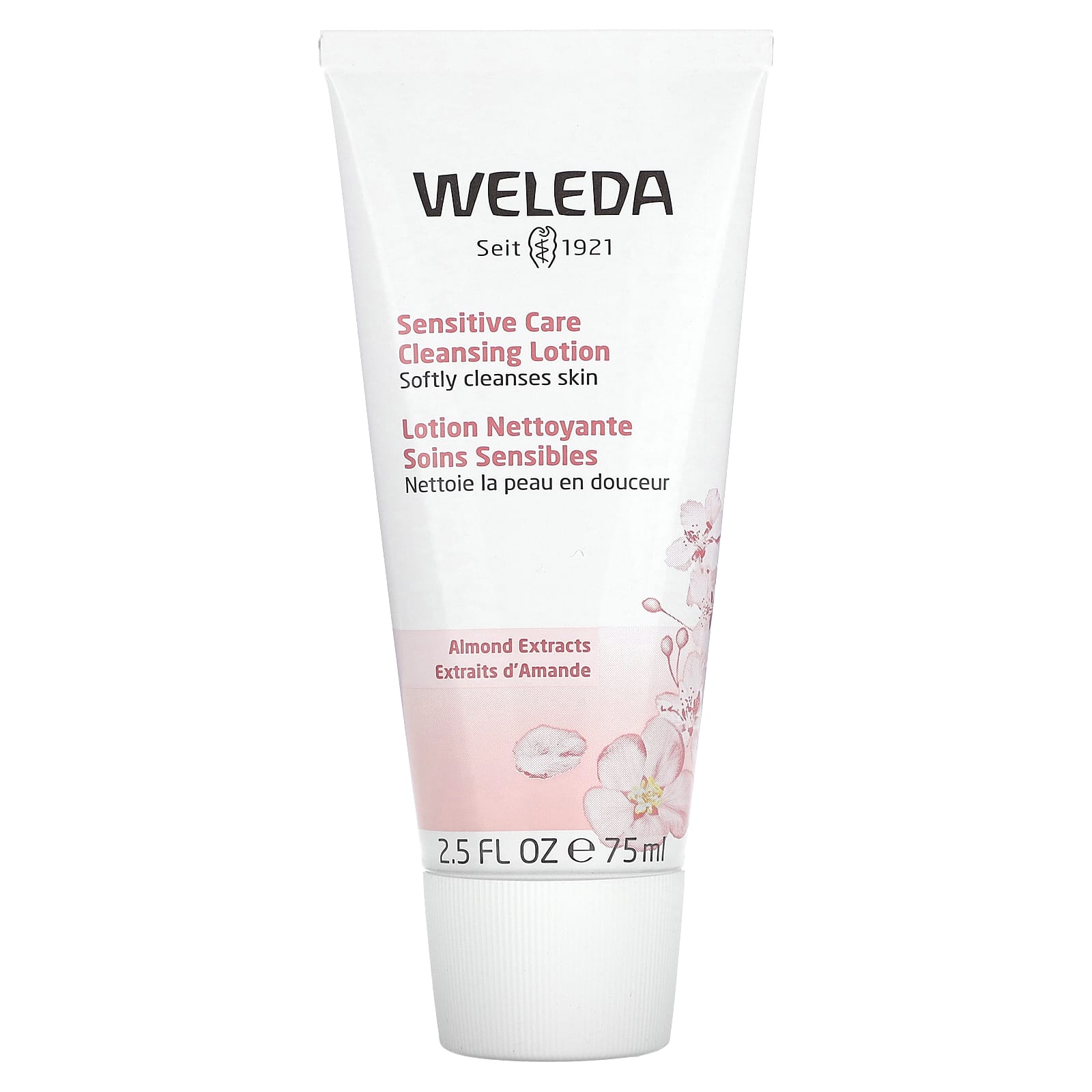 Weleda-Sensitive Care Cleansing Lotion-Almond Extracts-2.5 fl oz (75 ml)