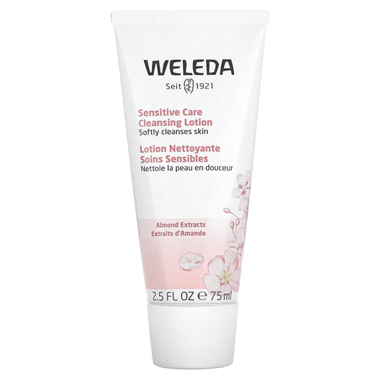 Weleda-Sensitive Care Cleansing Lotion-Almond Extracts-2.5 fl oz (75 ml)