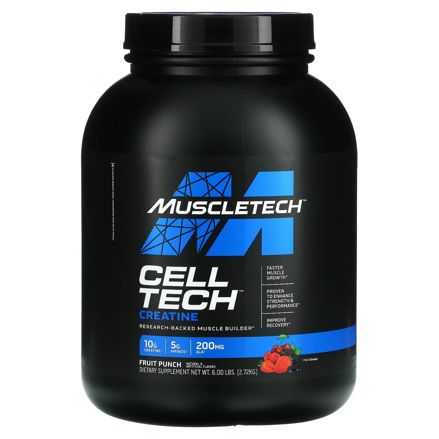 MuscleTech-Performance Series-CELL-TECH Creatine-Fruit Punch-6.00 lb (2.72 kg)