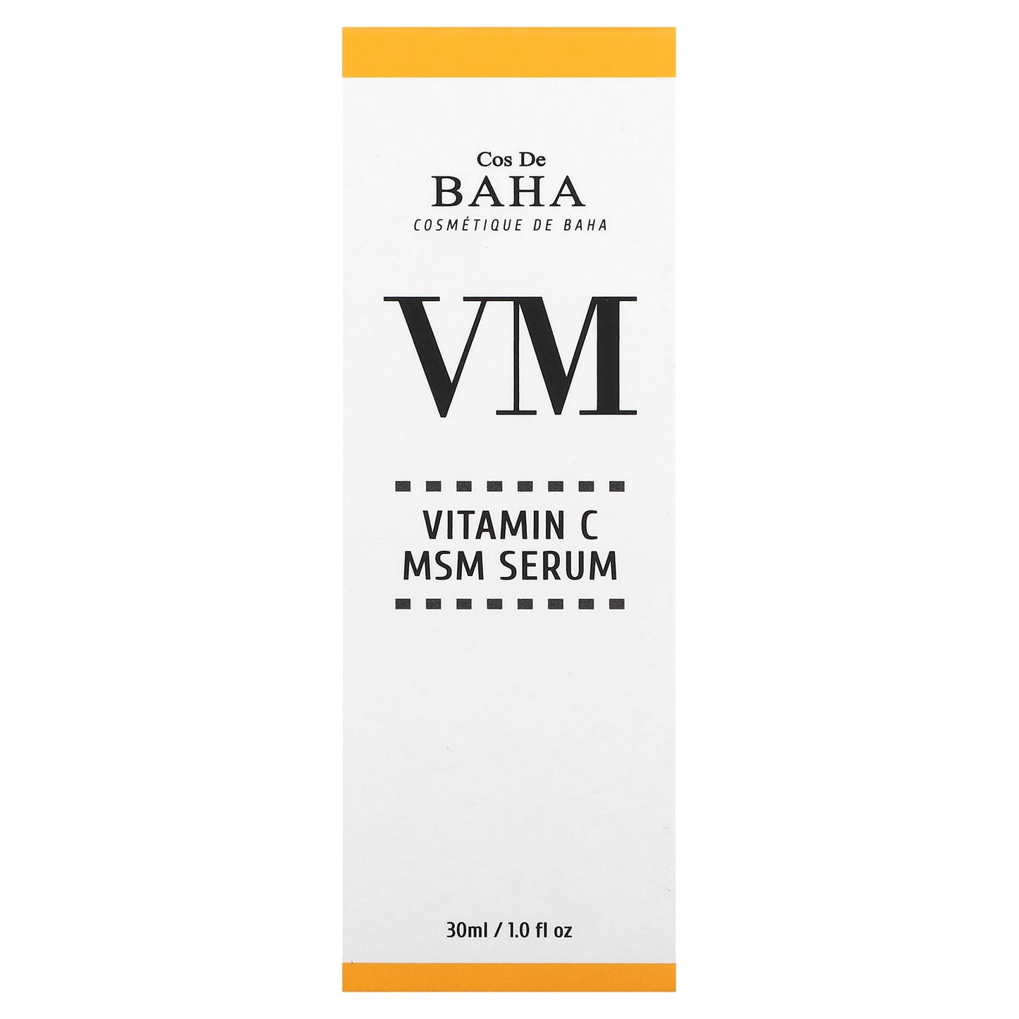 Cos De BAHA, VM, Vitamin C MSM Serum, 1 fl oz (30 ml)