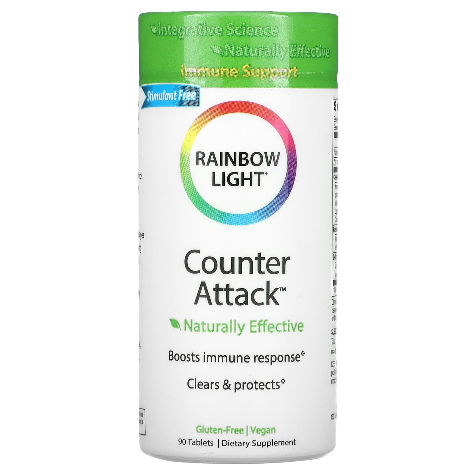 Rainbow Light-Counter Attack-Immune Support-90 Tablets