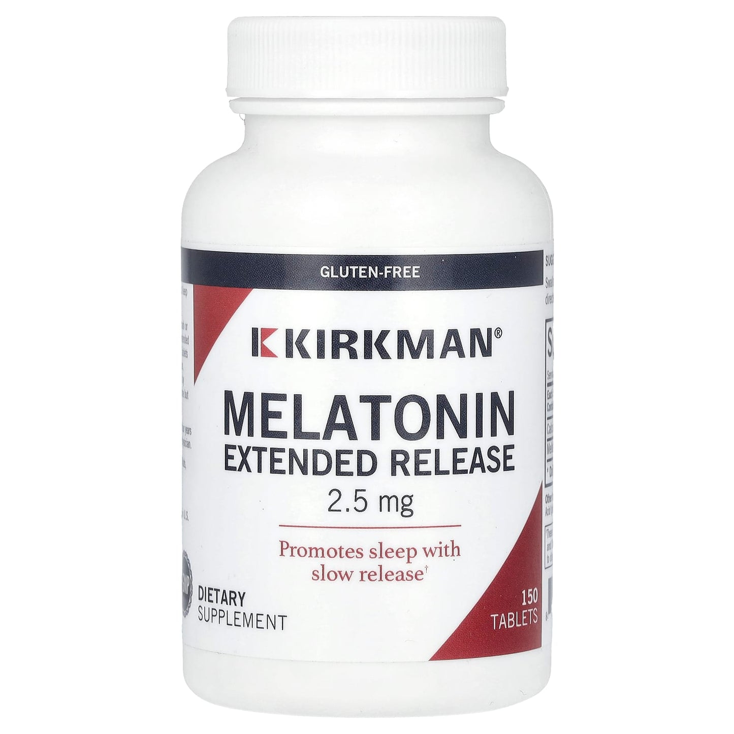 Kirkman Labs-Melatonin Extended Release-2.5 mg-150 Tablets