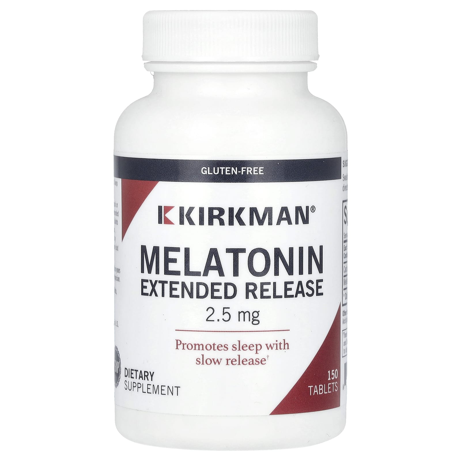 Kirkman Labs-Melatonin Extended Release-2.5 mg-150 Tablets