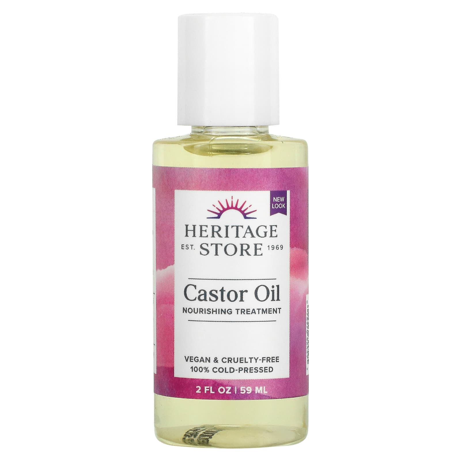 Heritage Store-Castor Oil-Nourishing Treatment-2 fl oz (59 ml)