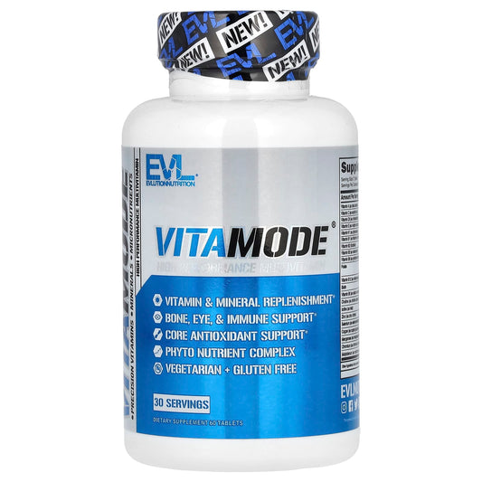 EVLution Nutrition-VitaMode-High Performance Multivitamin-60 Tablets