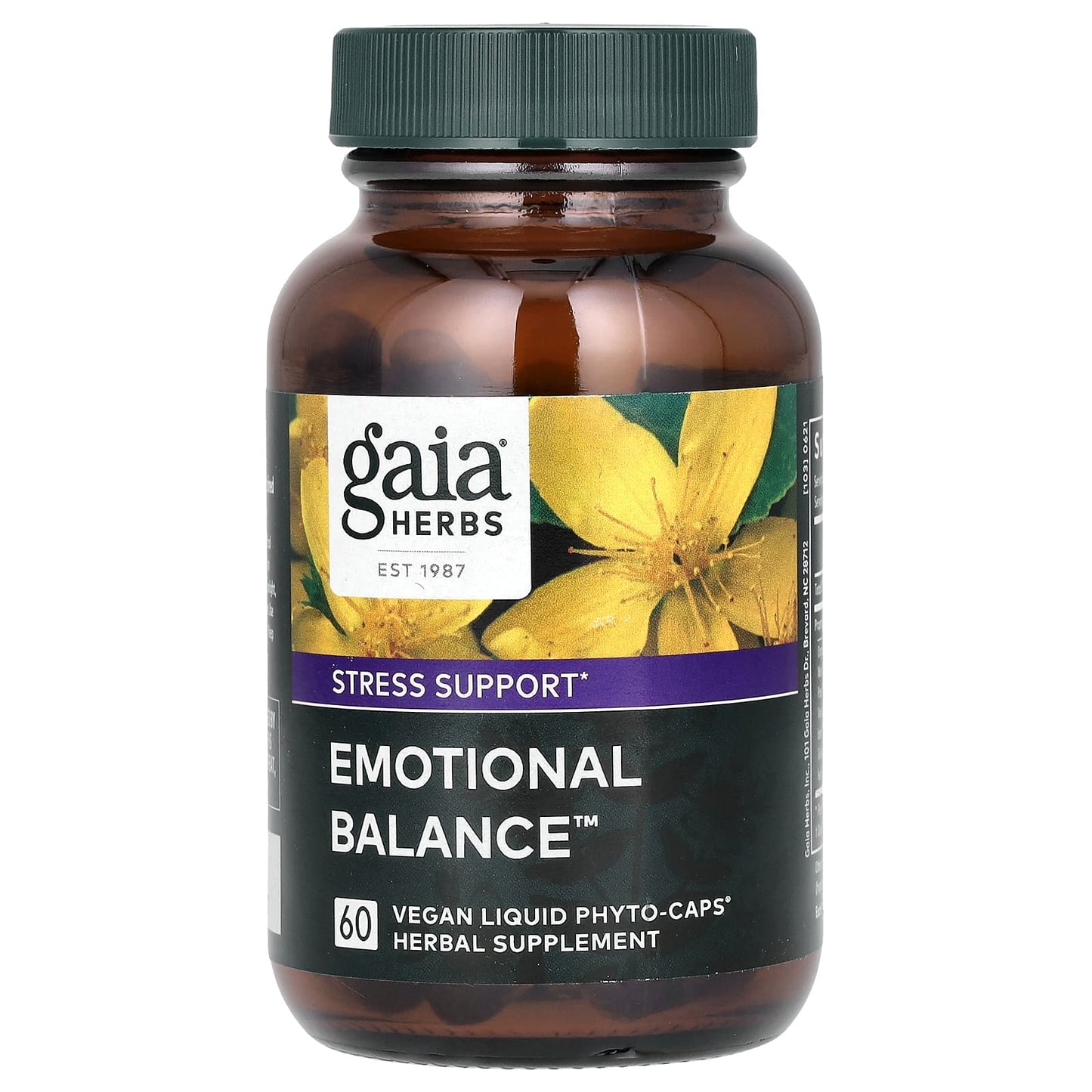 Gaia Herbs-Emotional Balance-60 Vegan Liquid Phyto-Caps