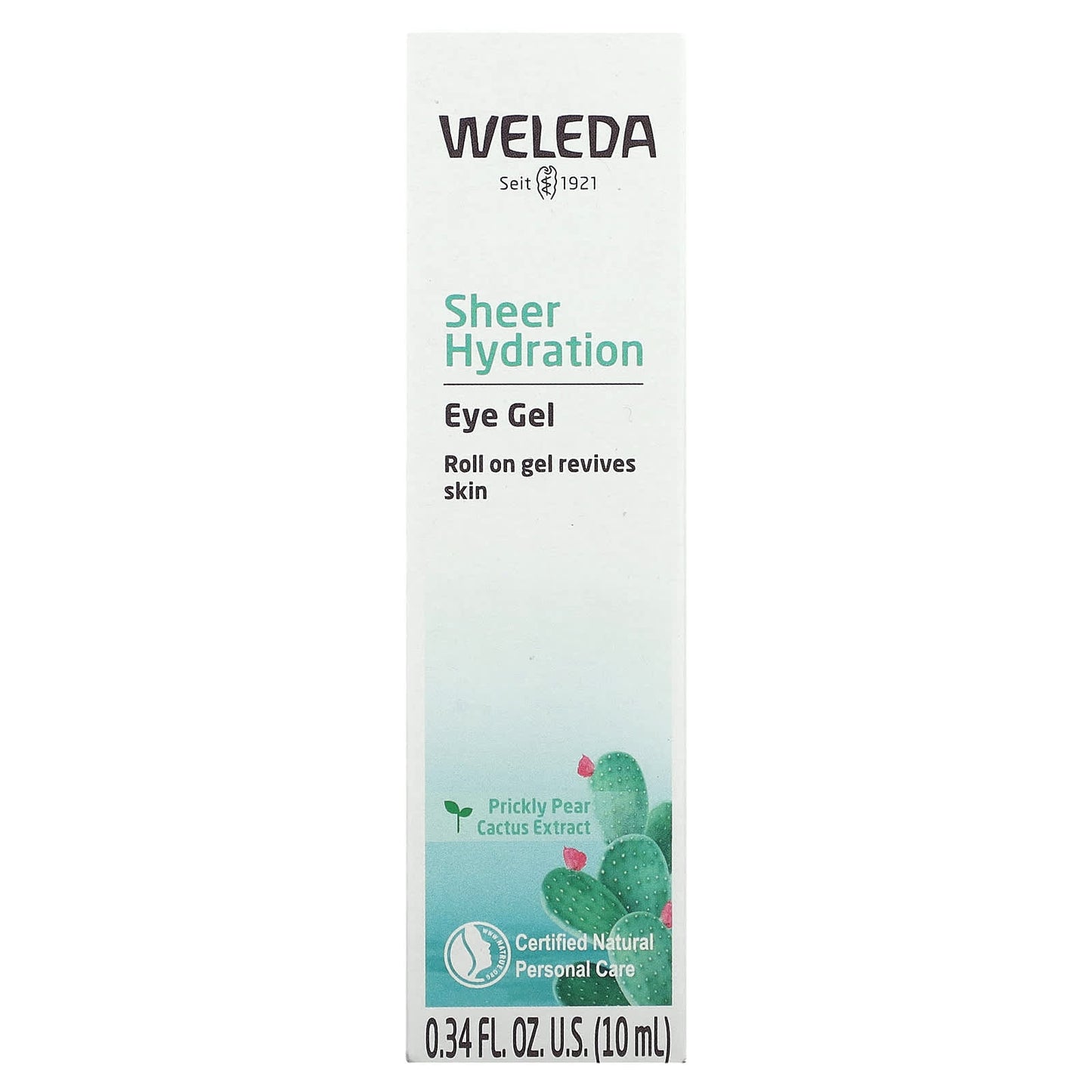 Weleda, Sheer Hydration Eye Gel, For All Skin Types, 0.34 fl oz (10 ml)