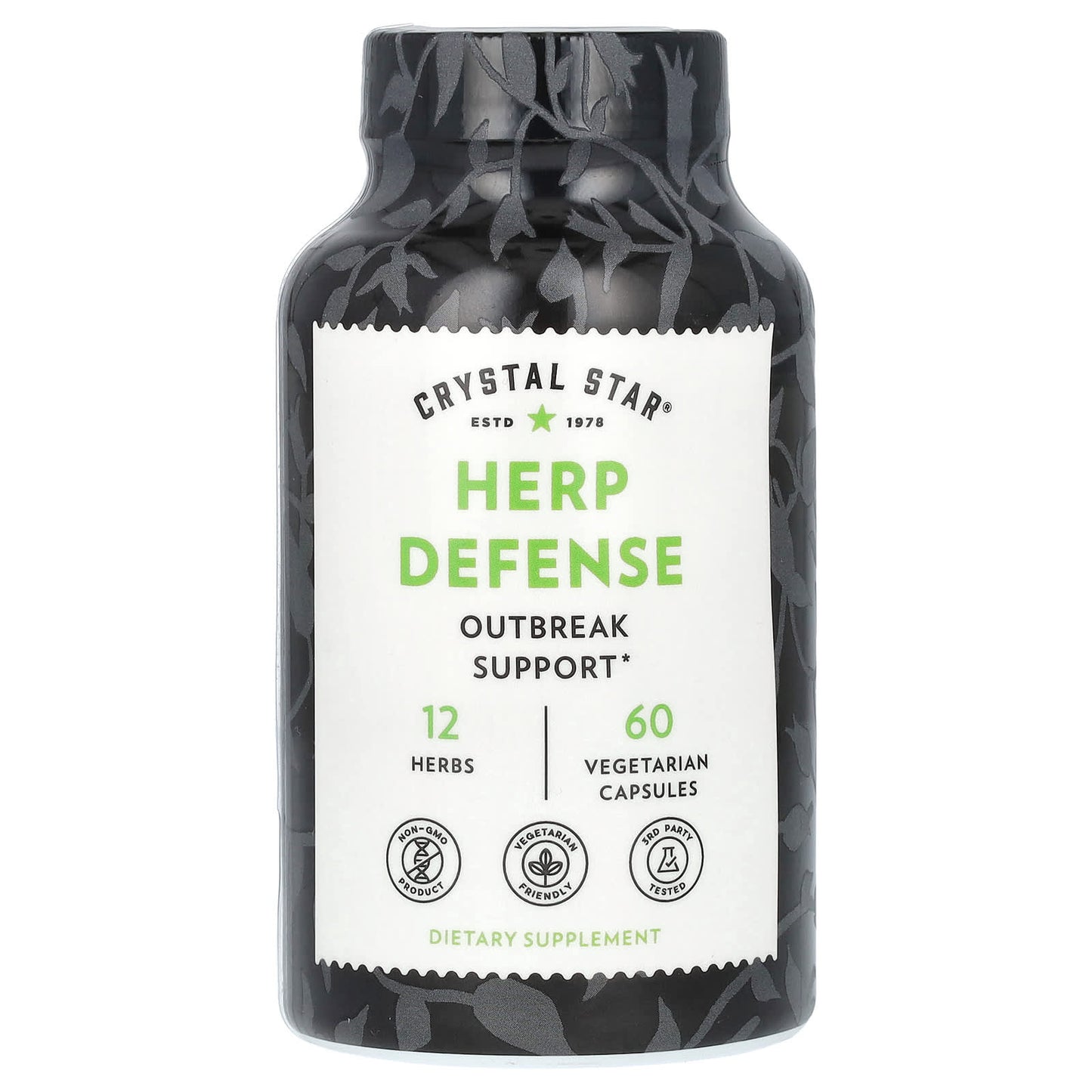 Crystal Star-Herp Defense-60 Vegetarian Capsules