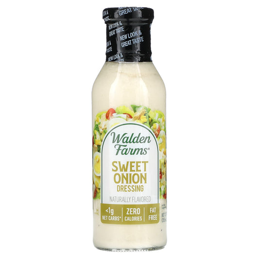 Walden Farms-Sweet Onion Dressing-12 fl oz (355 ml)