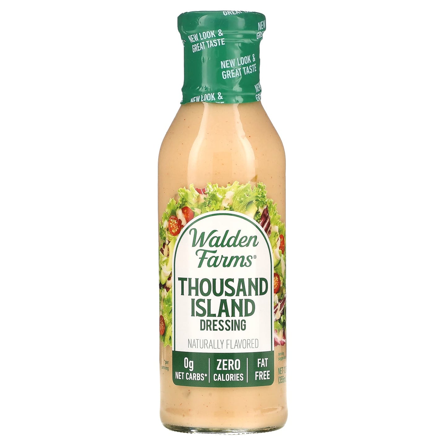 Walden Farms-Thousand Island Dressing-12 fl oz (355 ml)