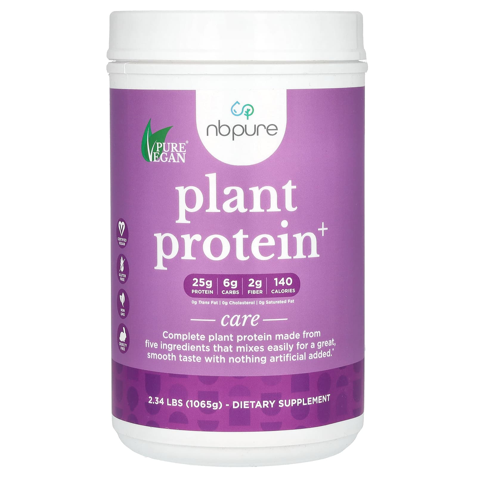 NB Pure-Plant Protein+-2.34 lbs (1,065 g)