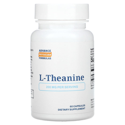 Advance Physician Formulas-L-Theanine-200 mg-60 Capsules