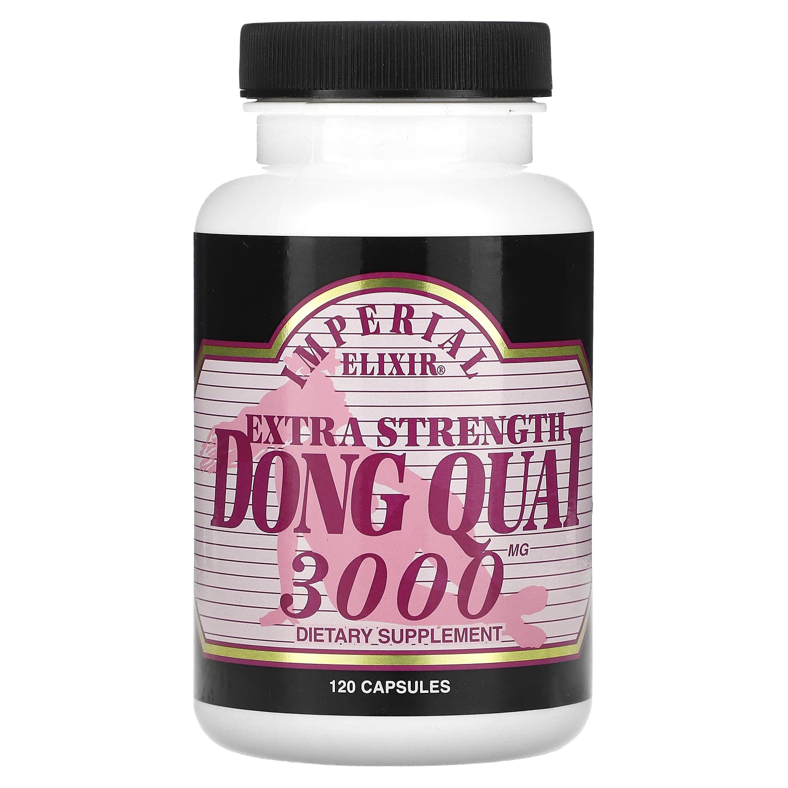 Imperial Elixir-Dong Quai-Extra Strength-3,000 mg-120 Capsules