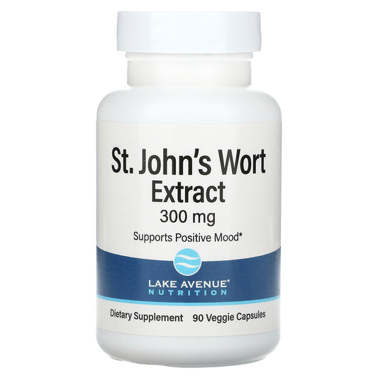 Lake Avenue Nutrition-St. John's Wort Extract-300 mg-90 Veggie Capsules