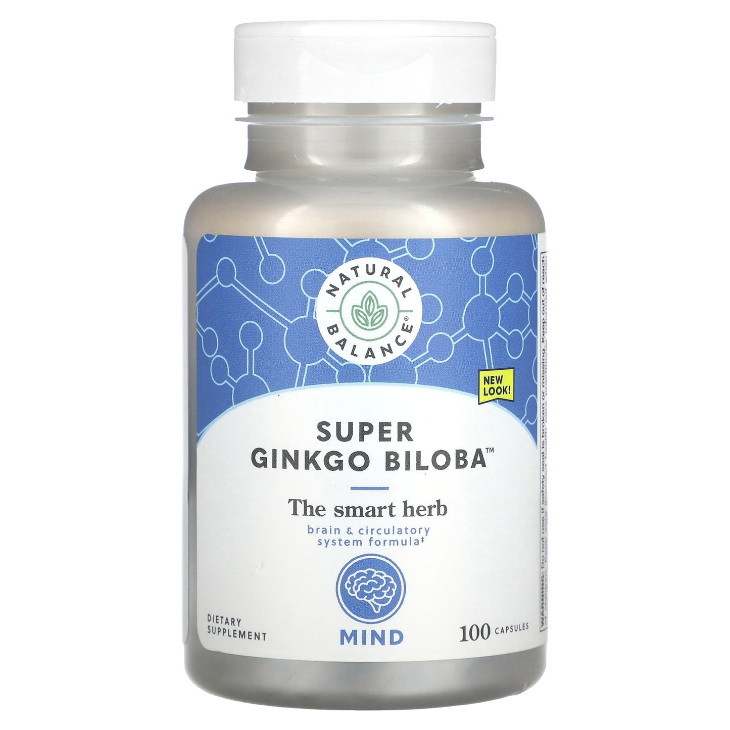 Natural Balance-Super Ginkgo Biloba-100 Capsules