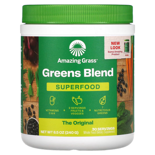 Amazing Grass-Greens Blend-Superfood-The Original-8.5 oz (240 g)