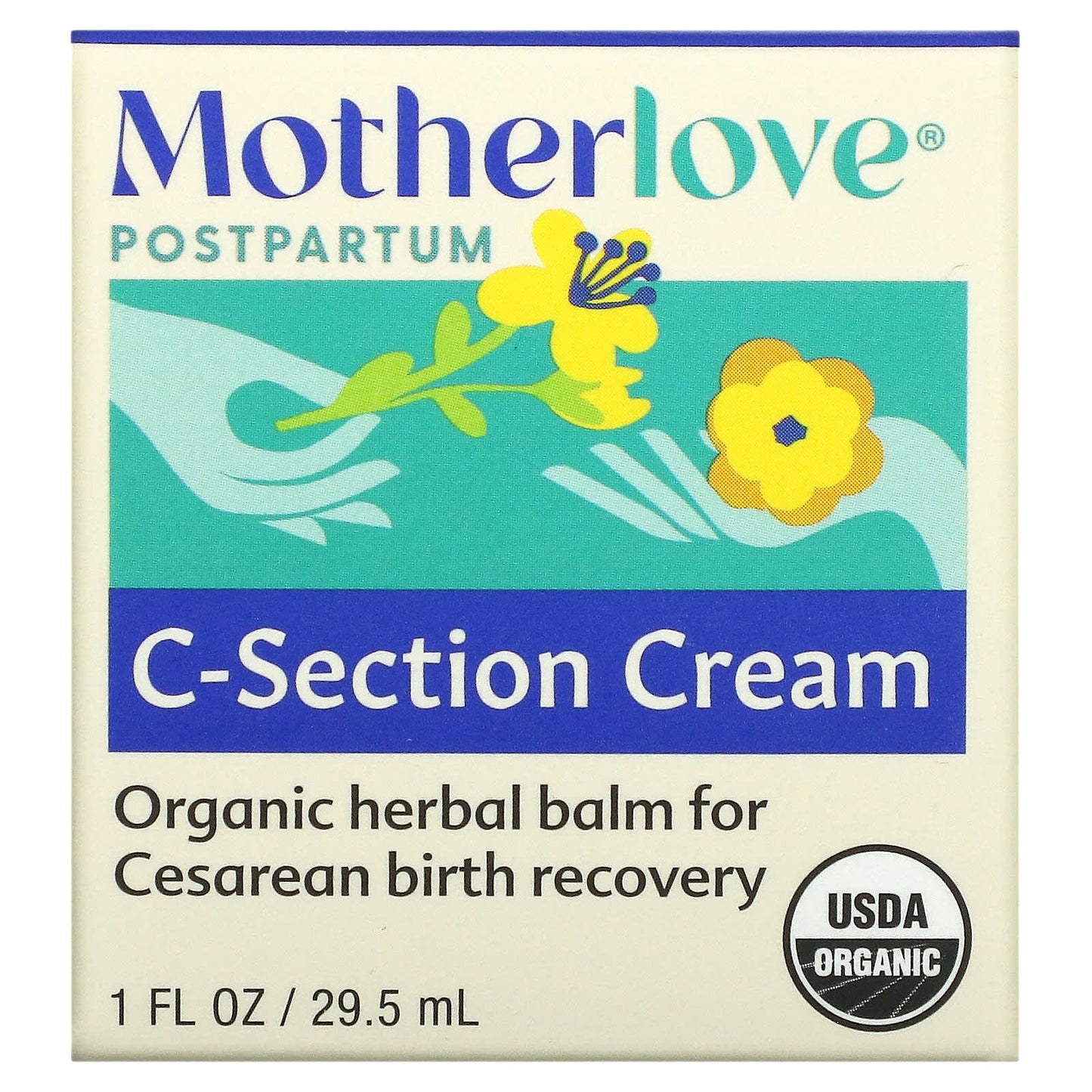 Motherlove, Postpartum C-Section Cream, 1 fl oz (29.5 ml)