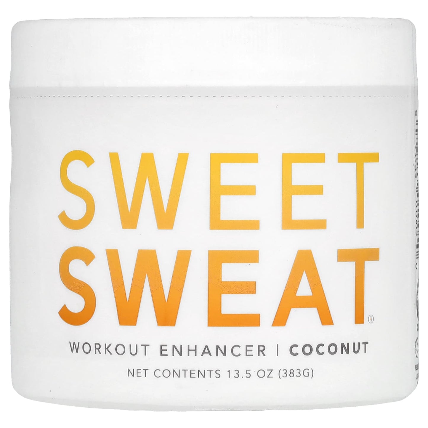 Sports Research-Sweet Sweat-Workout Enhancer-Coconut-13.5 oz (383 g)