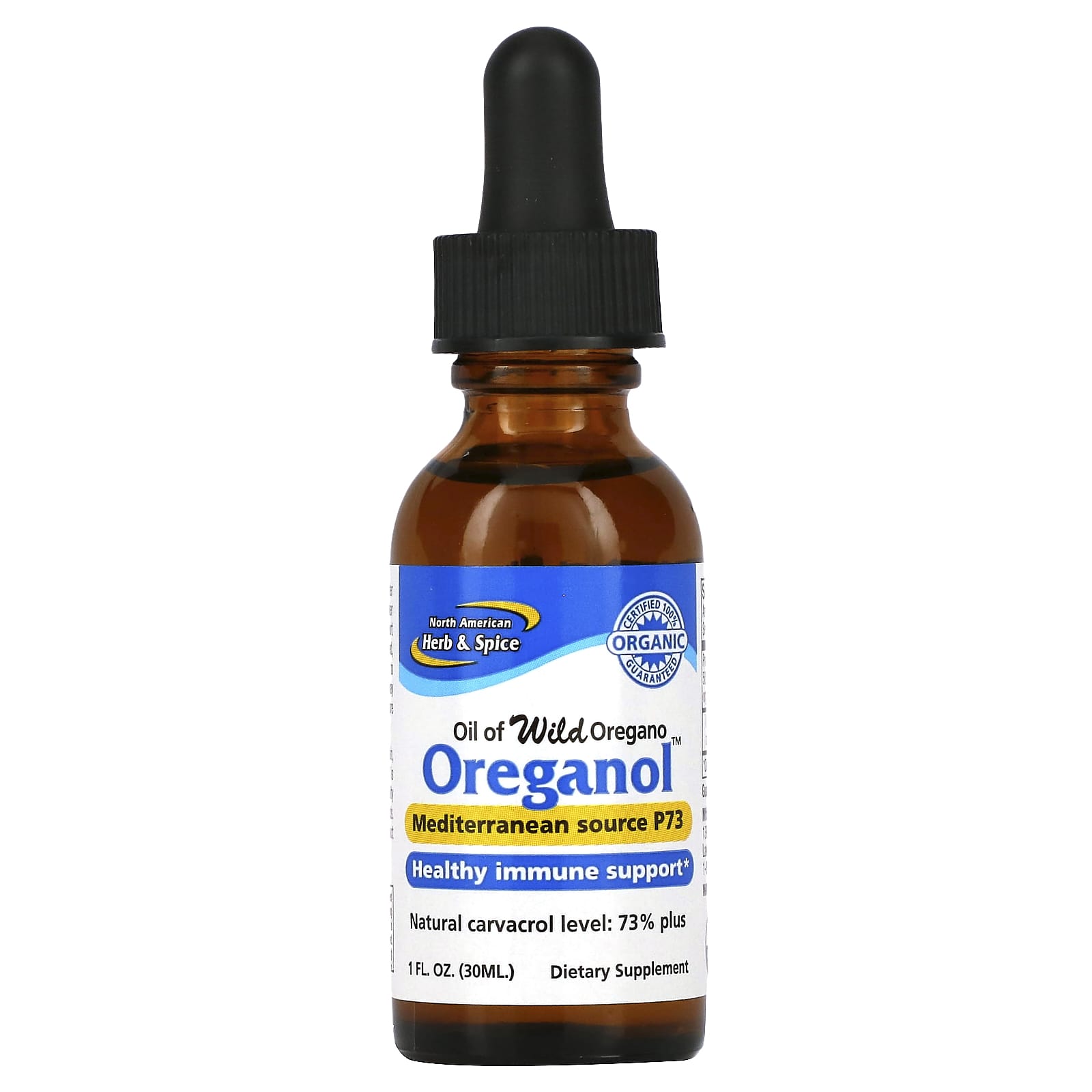 North American Herb & Spice-Oreganol-Oil of Wild Oregano-1 fl oz (30 ml)