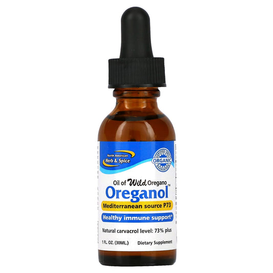 North American Herb & Spice-Oreganol-Oil of Wild Oregano-1 fl oz (30 ml)