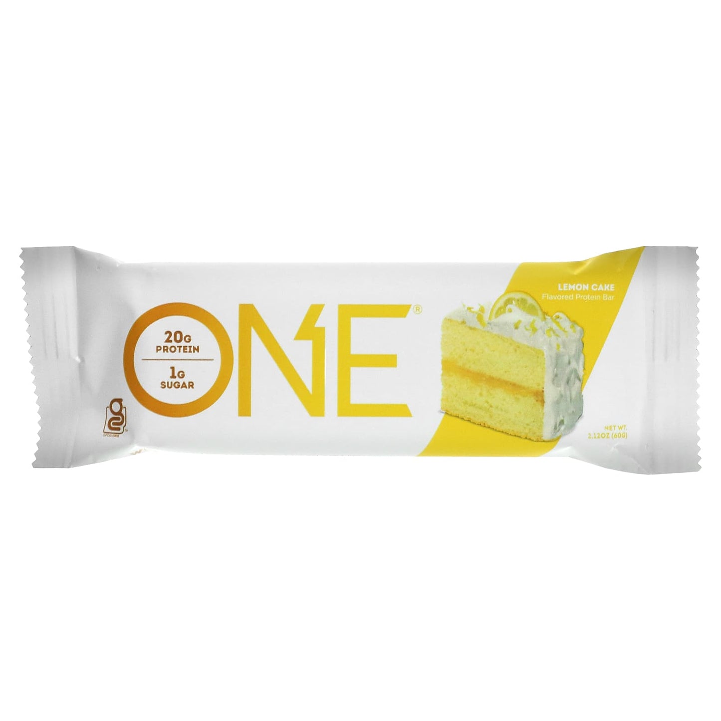 One Brands, ONE Bar, Lemon Cake, 12 Bars, 2.12 oz (60 g) Each