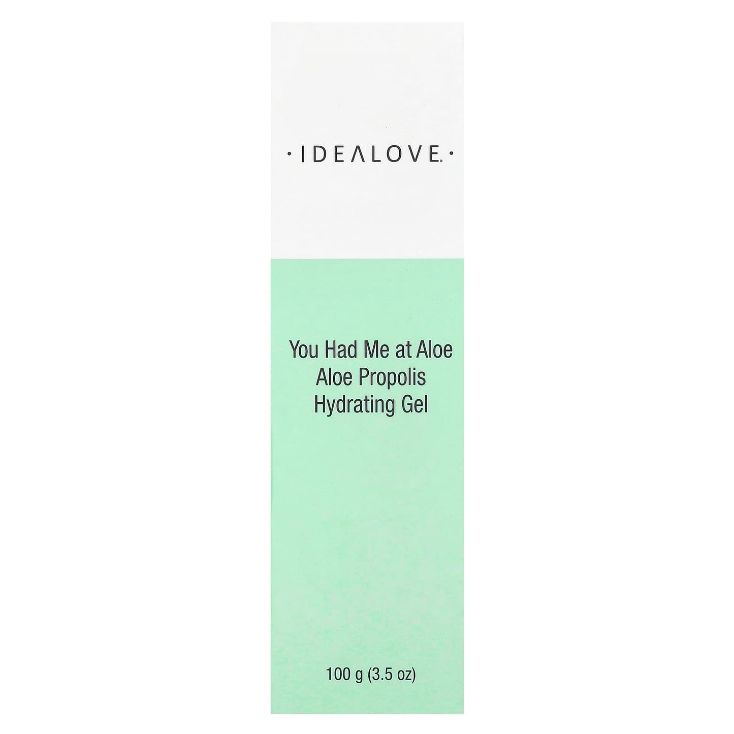 Idealove, You had me at Aloe, Aloe Propolis Hydrating Gel, 3.5 oz (100 g)