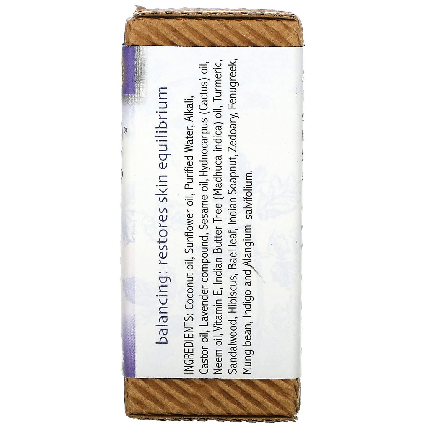 Auromere, Ayurvedic Bar Soap with Neem, Lavender-Neem, 2.75 oz (78 g)