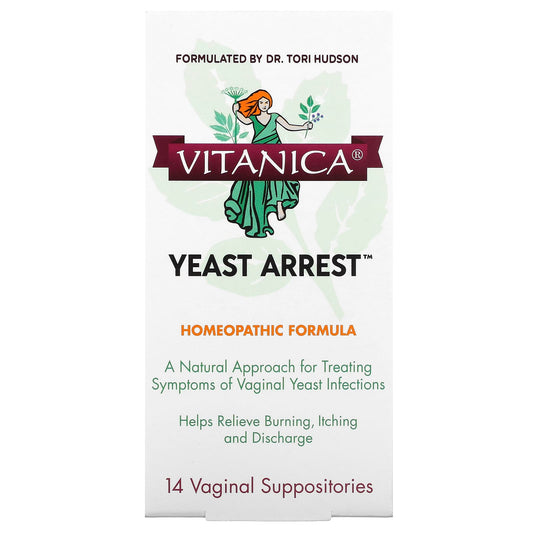 Vitanica-Yeast Arrest-14 Vaginal Suppositories